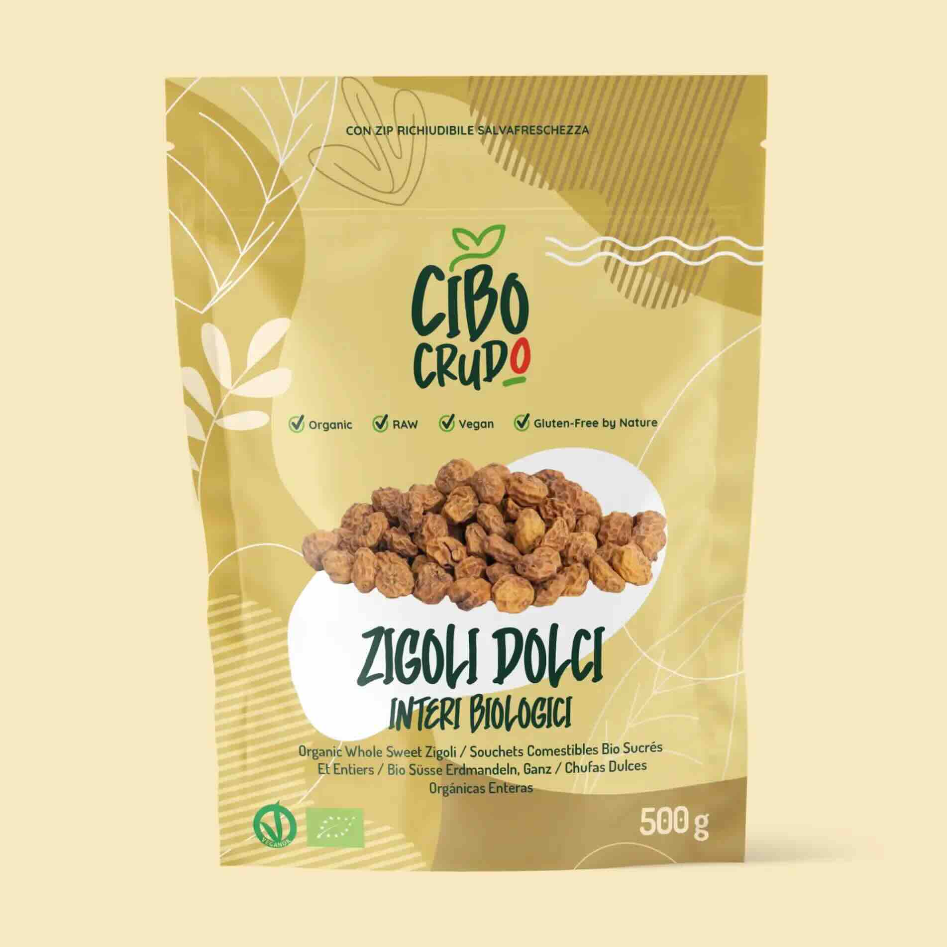 Zigoli Dolci (Chufa) Interi Crudi - 500 gr